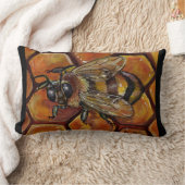 ハニービー絵画ズ ランバークッション (ブランケット)