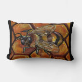 ハニービー絵画ズ ランバークッション (正面)