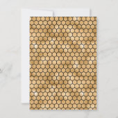 ハニービー誕生日パーティー 招待状 (裏面)