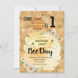 ハニービー誕生日パーティー 招待状