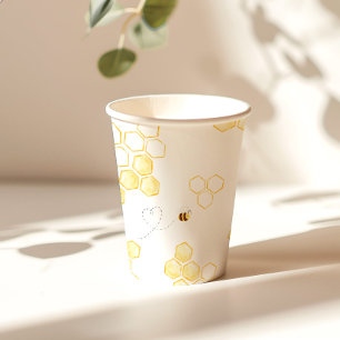 ハニービー誕生日パーティー 紙コップ