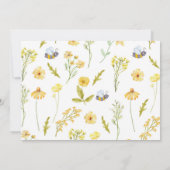 ハニービー誕生日写真感謝カード フンボル蜂 サンキューカード (裏面)