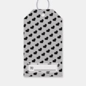 ハニービー赤ちゃんシャワーありがとう ギフトタグ (裏面)