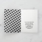 ハニービー赤ちゃんシャワー招待状 招待状 (内部)