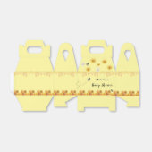 ハニービー赤ちゃんシャワー フェイバーボックス (折り畳みなし)