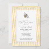 ハニービー赤ちゃんシャワー 招待状 (正面)