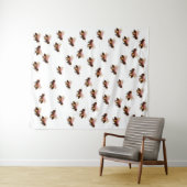 ハニービー飛んでいる タペストリー (インサイチュ(横))