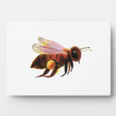 ハニービー飛んでいる フォトプラーク (正面)