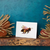 ハニービー飛んでいる フォトプラーク (側面)