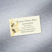 ハニービー養蜂事業カスタム名刺 マグネット名刺 (インサイチュ)