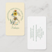 ハニービー養蜂家の名刺 名刺 (正面/裏面)