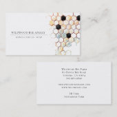 ハニービー養蜂製品 名刺 (正面/裏面)