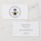 ハニービー養蜂製品 名刺 (正面/裏面)