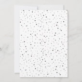 ハニービー1歳の誕生日パーティー 招待状 (裏面)