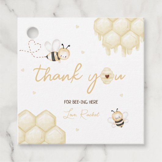 ハニービー1歳 フェイバータグ (正面)