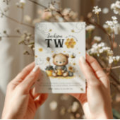 ハニービー2st誕生日ベアバースデーパーティー 招待状