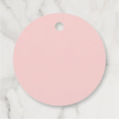 ハニービー ウェディング ブライダル ベビーシャワー フェイバータグ (裏面)