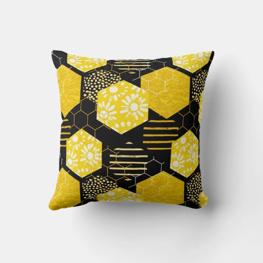 ハニービー クッション (裏面)