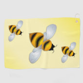 ハニービー ゴルフタオル (横)