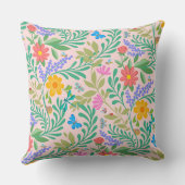 ハニービー、テングミ、蝶、トンボ、花 クッション (裏面)