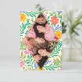 ハニービー、テングミ、蝶、トンボ、花 サンキューカード (スタンド正面)