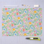 ハニービー、テングミ、蝶、トンボ、花 薄葉紙 (クラフト)