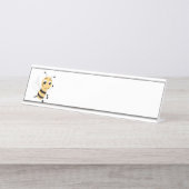 ハニービー デスクネームプレート (正面)