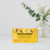 ハニービー | ドリッピング蜂蜜の名刺 名刺 (スタンド正面)