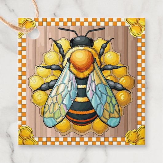 ハニービー フェイバータグ (正面)