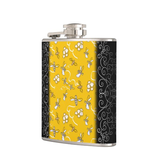 ハニービー フラスク (左)