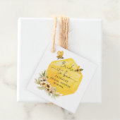 ハニービー フラワー ブライダル シャワー フェイバータグ (インサイチュ)