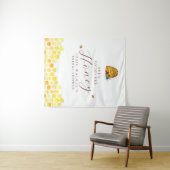 ハニービー ブライダルシャワー タペストリー (インサイチュ(横))