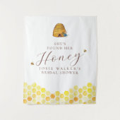 ハニービー ブライダルシャワー タペストリー (正面)