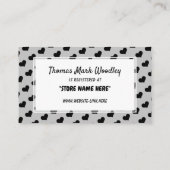 ハニービー、ベビーシャワーギフトレジストリ エンクロージャーカード (裏面)