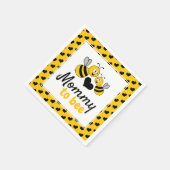 ハニービー、ベビーシャワー スタンダードカクテルナプキン (角)