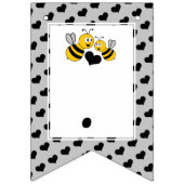 ハニービー、ベビーシャワー バンティングフラッグ (第2の旗)