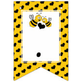 ハニービー、ベビーシャワー バンティングフラッグ (第1の旗)