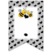 ハニービー、ベビーシャワー バンティングフラッグ (第2の旗)