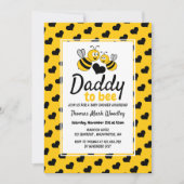 ハニービー、ベビーシャワー 招待状 (正面)