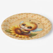 ハニービー ペーパープレート (アングル)