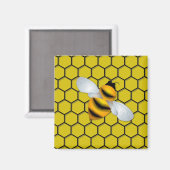 ハニービー マグネット (正面/裏面)