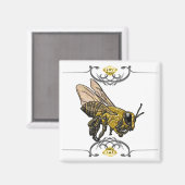 ハニービー マグネット (正面/裏面)