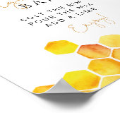 ハニービー マグリタ バー看板 ポスター (角)