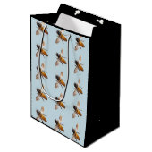 ハニービー ミディアムペーパーバッグ (正面アングル)