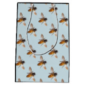 ハニービー ミディアムペーパーバッグ (裏面)