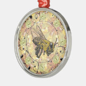 ハニービー メタルオーナメント (左)