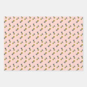 ハニービー ラッピングペーパーシート (正面2)