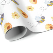 ハニービー ラッピングペーパー (ロールコーナー)