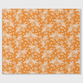 ハニービー ラッピングペーパー (フラット)