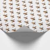 ハニービー ラッピングペーパー (角)